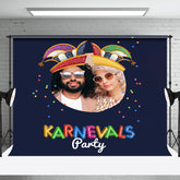 Brauch 5 Jahreszeit Boot Hut Karneval Party Hintergrund